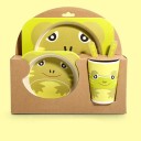 Set di stoviglie per bambini animali 5 pz 11