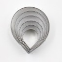 Set di tagliabiscotti a forma di foglia 6 pz 3