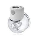 Set di tiralatte portatili compatto 24 mm in silicone con struttura trasparente per l'allattamento 5