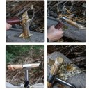 Set di trapano a mano per la piantagione di alberi Trivella per buche nel terreno con custodia Attrezzi per giardinaggio e piantagione 4