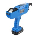 Set di Vasta Automatico per Rete in Acciaio 29 x 8,5 x 23 cm 12 V Legatura Elettrica per Armature in Acciaio 8–34 mm con Valigetta 7