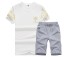 Set elegant pentru bărbați - tricou și pantaloni scurți J2289 11