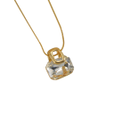 Set Elementare Collana e Orecchini Acciaio Inossidabile Gioielli Moda Moderni per Donne San Valentino Anniversario Matrimonio Regalo 5