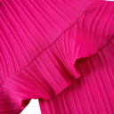 Set estivo per ragazze con canotta a spalline sottili e pantaloni corti arricciati con scollatura a O Completino leggero e comodo per ragazze 4