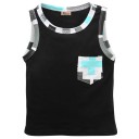 Set estivo per ragazzi - Canotta e pantaloni corti - Nero 4