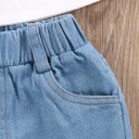 Set fetiță - Tricou și blugi 7