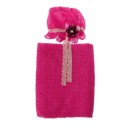 Set Fotografico per Bambini Cappello e Sciarpa 8