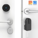 Set intelligenter Schloss + drahtlose Bluetooth-Tastatur 136 x 62 x 47 mm und 80 x 80 x 25 mm Tuya Smart Life zur Türsicherung 3