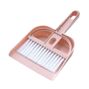 Set mătură și făraș pliabil 12 x 18 cm Instrument de curățare compact Făraș mic cu perie Kit de călătorie pentru mizerii mici 5
