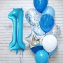 Set med 12 födelsedagsballonger 3