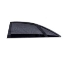 Set med 2 solskydd för bilen 110 x 52 cm Sidonät för bakrutorna Sol- och myggnät Universella biltillbehör 2