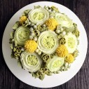 Set med 3 st rostdekorationsmunstycken i rostfritt stål 124K 125K 126K för skapande av blomblad och dekorationer 8