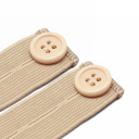 Set med 6 knappar midjeförlängare 85 x 25 mm Textilbyxband Klädertillbehör Midjeförlängare i polyester 2