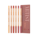 Set med 6 konturpenna för läppar 16,4 x 5,5 cm Professionell makeup Kosmetisk smink Fina linjer Långvarig effekt 2