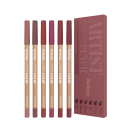 Set med 6 konturpenna för läppar 16,4 x 5,5 cm Professionell makeup Kosmetisk smink Fina linjer Långvarig effekt 4