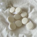 Set med fodral för kontaktlinser 10 st plastfärgade fodral kompakta dubbla lådor med märkning L och R för daglig användning 5