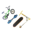 Set mini skateboard, bicykel a kolobežka 3