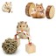 Set mit 10 Holzspielzeugen für Nagetiere 5