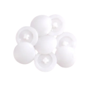 Set mit 100 Stück 12 mm Kunststoffkappen für Schrauben, schützende Abdeckungen zum Abdecken von Verbindungen und für die ästhetische 7
