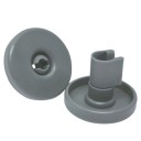 Set mit 12 Stück Rollen für Geschirrspüler 4 x 4 x 2,9 cm Unterkorb Kompatibel mit AEG Electrolux Favorit Zanussi Ersatzteil 4