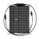 Set mit 2 flexiblen Solarmodulen 30W–600W 12V 38x28 cm Batterieladegerät Dual USB mit Controller 10A–100A Powerbank für Auto Boot Telefon 3