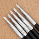 Set mit 5 Silikon-Modellierwerkzeugen für zahnärztliches Harz 17 cm Modellierwerkzeuge für Zahnlabor und Reparaturen von Zahnprothesen 2