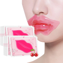 Set mit 5 Stück feuchtigkeitsspendenden Gelmasken für die Lippen mit Kollagen, Hyaluronsäure und Vitamin C zur Glättung von Linien und Pflege der Lippen 2