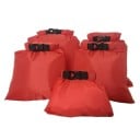Set mit 5 wasserdichten Trockensäcken zum Schwimmen, 1,5–6 l, verstellbare Riemenschnalle, Camping, Driften, Schnorcheln 2