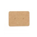 Set mit 50 Stück Papierkarten für Ohrringe 3,5 × 2,5 cm, Präsentationskarten für Schmuck und kleine Dekorationen 4