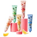 Set mit Handcremes 5 Stück 30 g Feuchtigkeitsspendende aufhellende Pflege Fruchtige Düfte Orange Erdbeere Heidelbeere Avocado Pfirsich 2