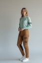 Set motokros dres e pantaloni Unisex Dres con maniche lunghe e pannelli in rete In poliestere e nylon Mentolo e marrone Per moto e fuoristrada 6