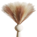 Set of 10 Artificial Pampas Grass 42 cm Silk Decoration for Vases, Table, Weddings, Gardens, Home and Outdoor Celebrations and Parties 1