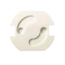 Set of 10 Child Safety Socket Covers with Rotating Lock for Protection Against Electric Shock and Dust 2
