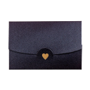 Set of 10 Colourful Envelopes with Heart Closure 10.5 × 7 cm Paper Envelopes for Letters, Greetings and Small Gifts 2