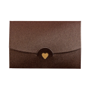 Set of 10 Colourful Envelopes with Heart Closure 10.5 × 7 cm Paper Envelopes for Letters, Greetings and Small Gifts 4