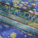 Set of 10 Floral Tape Rolls Garden Painting in a Box 2 m for Decorating Journals, Planners, Invitations and Other Creative Projects 2