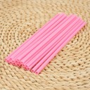Set of 10 Heart Straws 22.8 cm Diameter 0.7 cm Disposable Straws for Hen Party Wedding Celebration 5