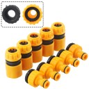 Set of 10 Hose Connectors Plastic Quick Connectors for Garden Irrigation Connection to Tap Car Washing Garden 3