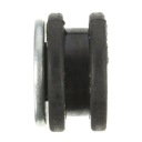 Set of 10 Motorcycle Rubber Grommets with Metal Screws Accessories for Pressure Relief Sealing and Component Fixing 2