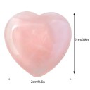 Set of 10 Natural Rose Quartz Heart Crystals Home Decoration Chakra Stones Reiki Healing Minerals Colourful Gemstones 6