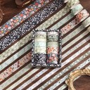 Set of 12 Rolls of Orchid Boat Floral Tape 2 m for Decorating Journals, Planners, Invitations and Other Creative Projects 3