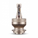 Set of 2 LED Car Bulbs H7 100,000 lm 9 to 16 V Mobile App Control Aluminium Cooler with Fan For Car Headlights 2