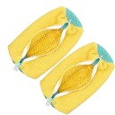 Set of 2 Shoe Washing Bags 39x19 cm Invisible Side Zip Footwear Protection During Washing Trainers Polyester Cotton Nylon Reusable 3