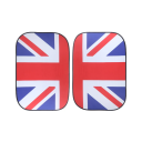 Set of 2 Sun Shades for Mini Cooper Roof Windows 50x70 cm British Flag UV Protection Thermal Insulation Easy Installation 1