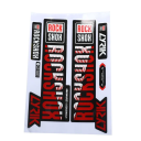 Set of 2 Waterproof Stickers for Front Shock Absorber of Mountain Bike Protective Sticker for Suspension Fork Cycling Accessories 3