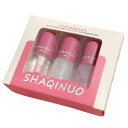 Set of 3 Glossy Clear Transparent Lip Oils Hydration and Shine Gentle Care for Lips Intense Nourishment Non-Sticky Shine Natural-Looking Lips 1