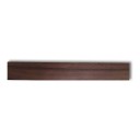 Set of 3 Magnetic Knife Strips 30 cm, 40 cm and 46 cm Made of Acacia Wood Wall-Mounted Knife Holders with Strong Magnets Dark Brown For the Kitchen 3