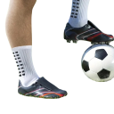 Set of 3 Pairs of Football Socks and Sleeves EUR 39-45 Non-Slip Unisex Sports Calf Shin Guards Elastic 9