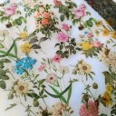 Set of 40 Flower Motif Stickers on Transparent Plastic Stickers for Creative Projects 3