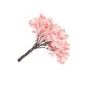 Set of 5 Sakura Trees 65 x 70 mm Miniature Flowering Trees Diorama and Model Landscape 4